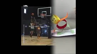 Miniature : Why did flight do this 😂 # #basketball