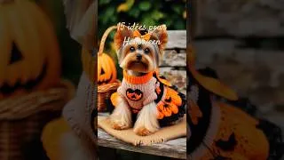Miniature : 15 Idées de Pulls Tricotés d'Halloween pour Chiens #halloween #dogs