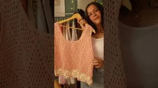 Miniature : Top « Jasmine » #crochetmaniak #crochetcrosai