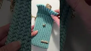 Miniature : Pochette facile pour débutants #crochetricotdemarie #crochet