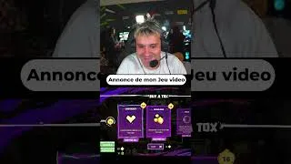 Miniature : ANNONCE DE LA SORTIE DE MON JEU VIDEO SPAM ! #shorts #gaming #twitch #streamer #games #sorties