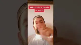 Miniature : Allahﷻ a créé le bien et le mal #islam #shorts