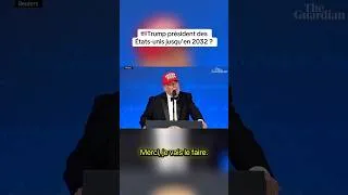 Miniature : Trump président jusqu'en 2032 ? La casquette qui sème le doute 🇺🇸