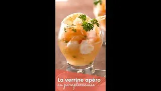 Miniature : La recette des verrines apéritives au pamplemousse