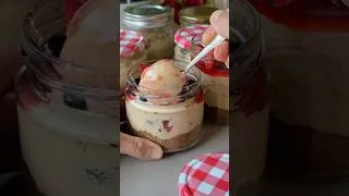 Miniature : 💛Verrines de cheesecake végan à la vanille💛