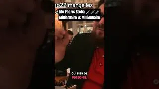 Miniature : Mc Pao ne lâche plus Booba 😱 Vidéo sur la chaine 🚨🥷 #booba #mcpao #rapfrançais #clashtv #react #rap
