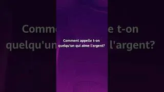 Miniature : comment appelle t-on quelqu'un qui aime l'argent? #quiz #apprendrelefrancais #français #vocabulaire
