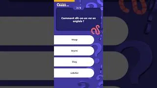 Miniature : QUIZ Express : Noms d'Animaux en Anglais 🇬🇧 #2 - #shorts