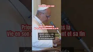 Miniature : Message de notre pape Léon en Français rencontrant la fondation Jerome Lejeune