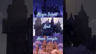 Miniature : Magic School / Moon Temple  #streameuse #tinyglade #citybuildersnation #cozygaming