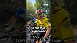 Miniature : La joie de Wout van Aert, qui a remporté la 5e étape du Tour Auvergne-Rhône-Alpes 🏆