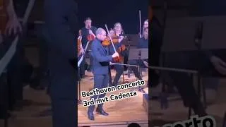 Miniature : Beethoven Concerto, Kreisler Cadenza | Live Violin Performance | Cyril Baleton