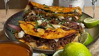 Miniature : J’ai testé la Quesabirria : le tacos de birria version Quesadilla