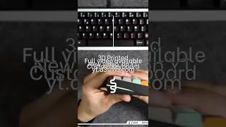 Miniature : 3DP Custom Keyboard