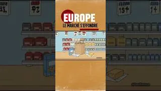 Miniature : le marché européen s'effondre #finance #financepersonnelle #marchésfinanciers