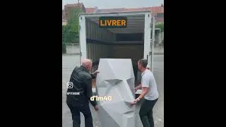 Miniature : Fabrication d'un masque géant en impression 3D pour LA CONDITION PUBLIQUE par DAGOMA