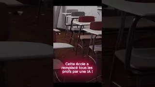 Miniature : 🎓 Ils ont supprimé les profs. Une IA a pris leur place !? #futur
