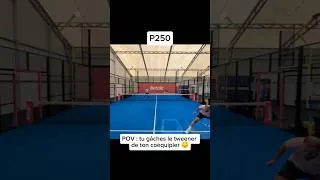 Miniature : Quel gâchis 😔 #padel #padelfrance #p250 #padelvideos