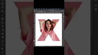 Miniature : comment mettre une image dans une lettre, masque defusion#créationvisuelle #effetlumière #photoshop