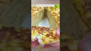 Miniature : Crêpes au fromage délicieux et facile #shorts #youtubeshorts #recipe