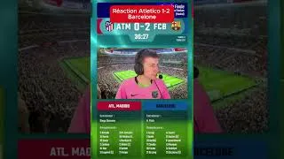 Miniature : BUT DE LOOKMAN POUR LE 2/1 POUR L'ATLETICO MADRID FACE AU FC BARCELONE !