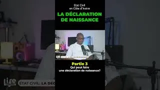 Miniature : Qui peut déclarer la naissance d'un enfant? #etatcivil