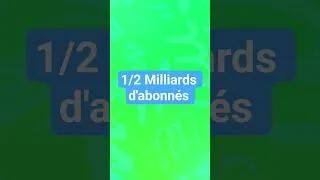 Miniature : 1/2 Milliards d'abonnés #shorts #mrbeast