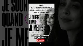 Miniature : NORA LUNE — JE SOURIS QUAND JE MEURS #noralune #darklove #darkrnb
