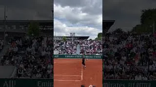 Miniature : Tsitsipas great serve😎 #tennis