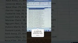 Miniature : Remplissage instantané pour extraire les infos