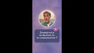 Miniature : Relation ou commuication