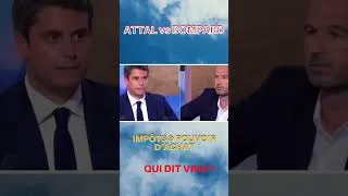 Miniature : Attal vs Bompard qui dit vrai sur vos impôts ?