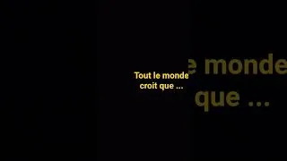 Miniature : Tout le monde croit que ..#ai  #ml