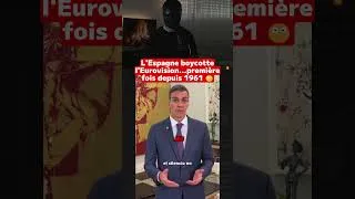 Miniature : L'Espagne boycotte l'Eurovision à cause d'Israël — première fois depuis 1961 😶
