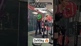 Miniature : POWER Squat du jeudi Master -63kg  #musculation #sbd #powerlifting #squats