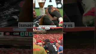 Miniature : Ismaël Koné injury, Canada vs Qatar 6-0 FIFA World Cup 2026, Ismaël Koné Stretched OFF #shorts