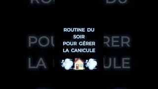 Miniature : Routine anti-canicule du soir