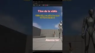 Miniature : #unrealengine #ia #3d #modeling  abonne-toi pour plus de contenu