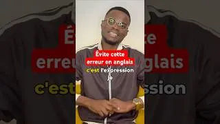 Miniature : Évite cette erreur si tu veux bien parler l’anglais #apprendreanglais #coachade