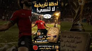 Miniature : المنتخب المصري يحقق اول فوز له في كأس العالم.