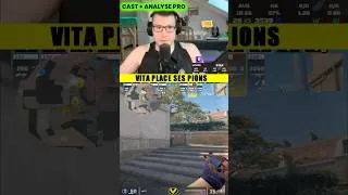 Miniature : Vita place ses pions  #cs2 #Cast #ProAnalyse