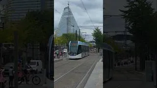 Miniature : Circulations des rames en essai TW10 sur la ligne T2 du Tramway de Paris