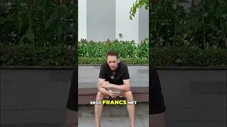 Miniature : France vs Suisse : Salaire 1700€ vs 5500 CHF Expliqué #shorts