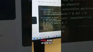 Miniature : Deep Learning pour l'IA #ia #foryou #funny #deeplearning