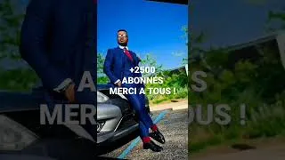 Miniature : "+ 2500 ABONNÉS".....JE VOUS DIT MERCIIIII !!!!!