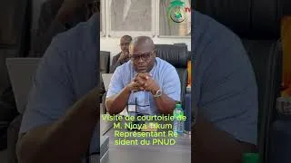 Miniature : 🇸🇳 Le @PNUD à l'UASZ ! M. #Njoya_Tikum reçu par le Recteur Pr Alassane DIEDHIOU #Shorts