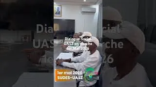 Miniature : 1er Mai 2026 : Le SUDES remet son cahier de doléances à l'UASZ ✊