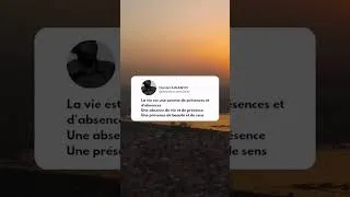 Miniature : Pensée sur  " La vie" #confiancensoi