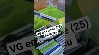 Miniature : VG en France dans le 25: 5€ le jeu #geek #retrogaming #videogames #videgrenierlive #playstation