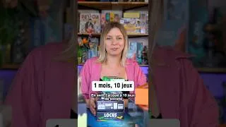Miniature : 1 mois, 10 jeux de société #jeuxdesociété #boardgames